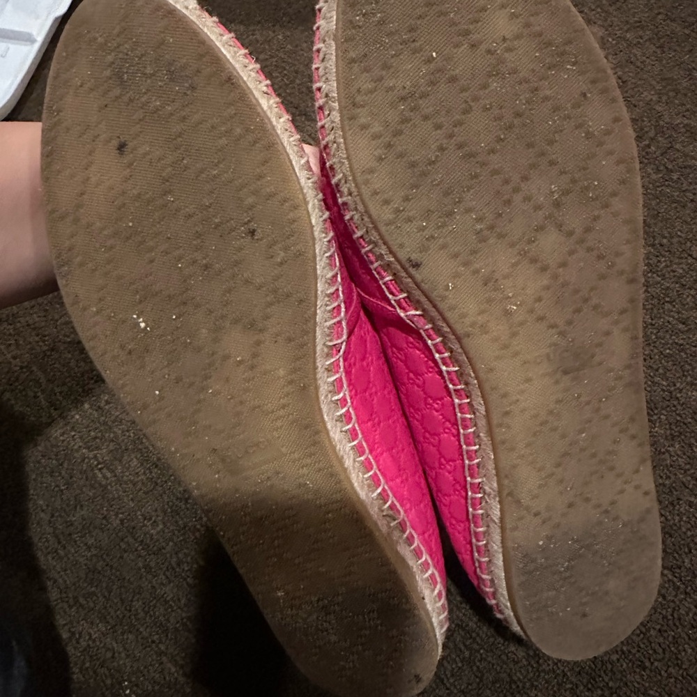 Authentic Gucci Monogram Espadrilles - image 3